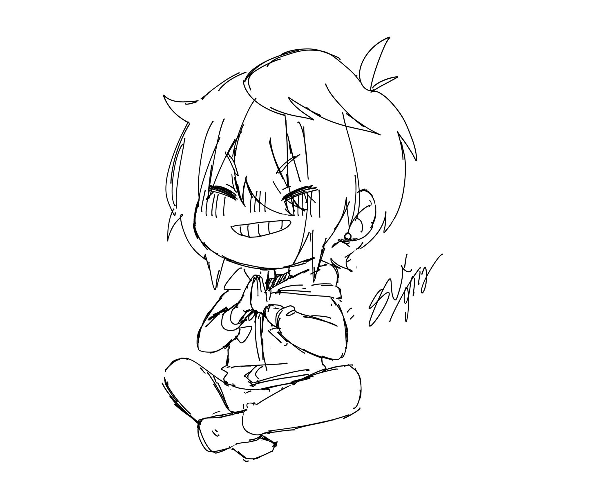 睡魔たそ キャラを可愛い絵柄とカッコイイ絵柄で描き分ける ねーーー雑だけどｿﾞｯｿﾞですううう 睡魔絵 我々だ絵描きさんとつながりたい T Co Vw9xworr01 Twitter