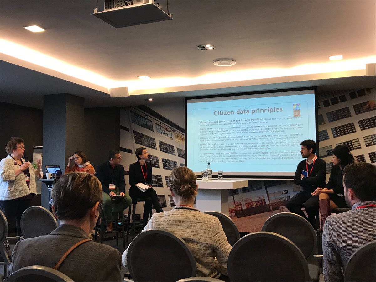 BABLEconnect's tweet image. We are at the #BeyondDataEvent organised by @EUROCITIEStweet in Eindhoven
Now session on #CitizenData with great insights from @gem_Eindhoven @zaragoza_es and @Edinburgh_CC 
#SmartCity #Digital #Data