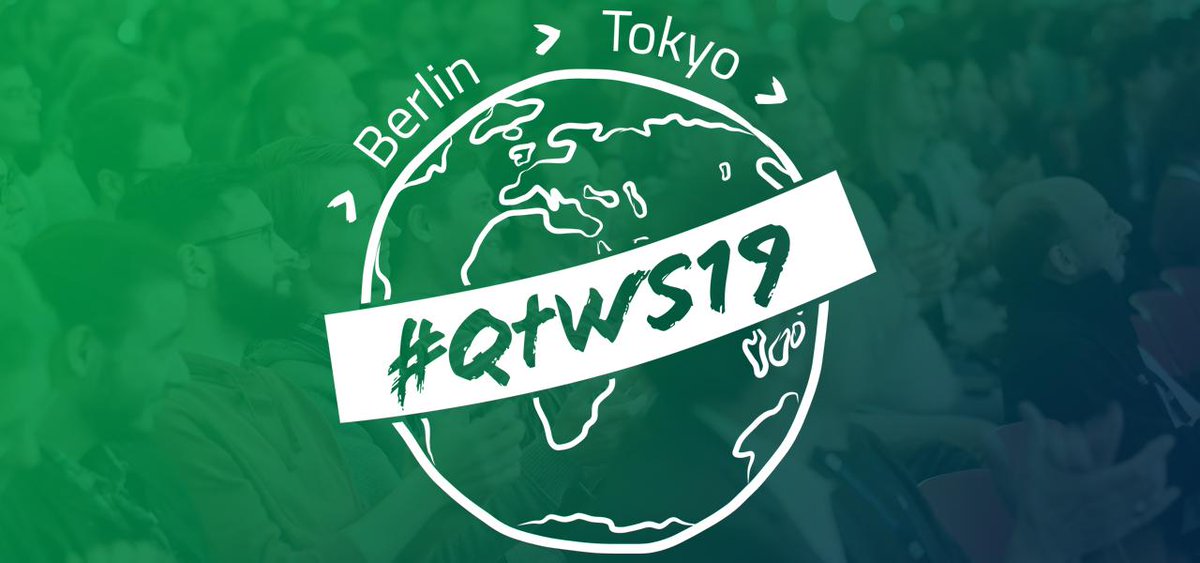 qtproject's tweet photo. Save the dates for Qt World Summit 2019! We are back with three days in Berlin, 4th-6th of November. Subscribe to #QtWS19 newsletter to get the latest on ticket sales, speaker announcements and more! https://t.co/n1PgXyLzAb #QtWS19 #BuiltWithQt #bcc #berlin #tokyo https://t.co/0Zk5jl4DbZ
