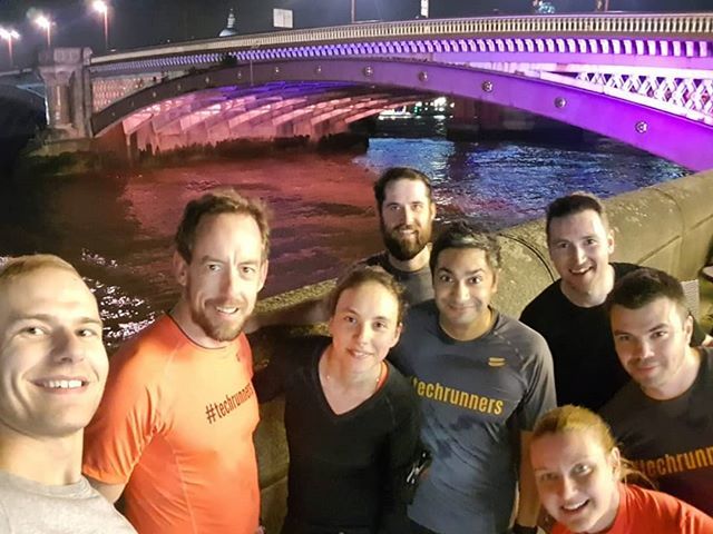 techrunnersldn's tweet photo. #tbt to Tuesday evening (because I forgot 🙄) We run every Tue evening without fail, join us! 🏃🏾🏃🏼‍♀️ #techrunners https://t.co/ZumjVCErPR https://t.co/c7qynaS2bn