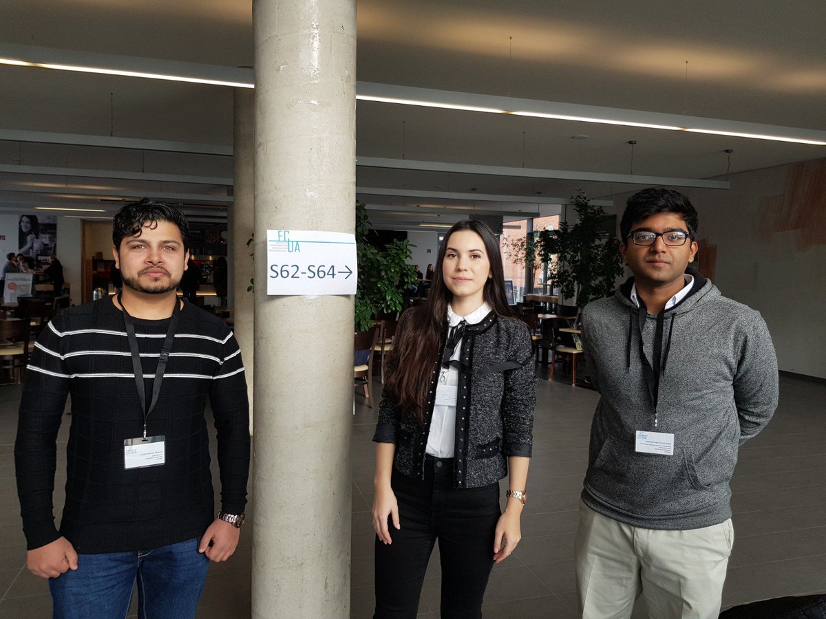 ISMLL_UHI's tweet photo. Congratulations to our students
Usman &amp; Junaid for presenting their paper 'End to End Motion Classification Using Smart watch Sensor Data' and Marina Gavrilyuk  for her paper 'Algorithmic Trading Using LSTM Network and Portfolio Optimization at  #ECDA 2019 https://t.co/llyacka9ha