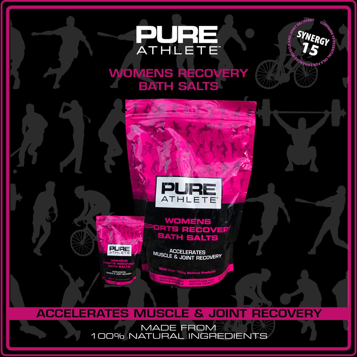 PureAthlete1's tweet photo. If you’re coming to @Thrive_Festival be sure to check out our range of recovery and detox bath salts! https://t.co/xHDYWDqLrK #recovery #wellness #naturalingredients https://t.co/gt6k2UjiO8
