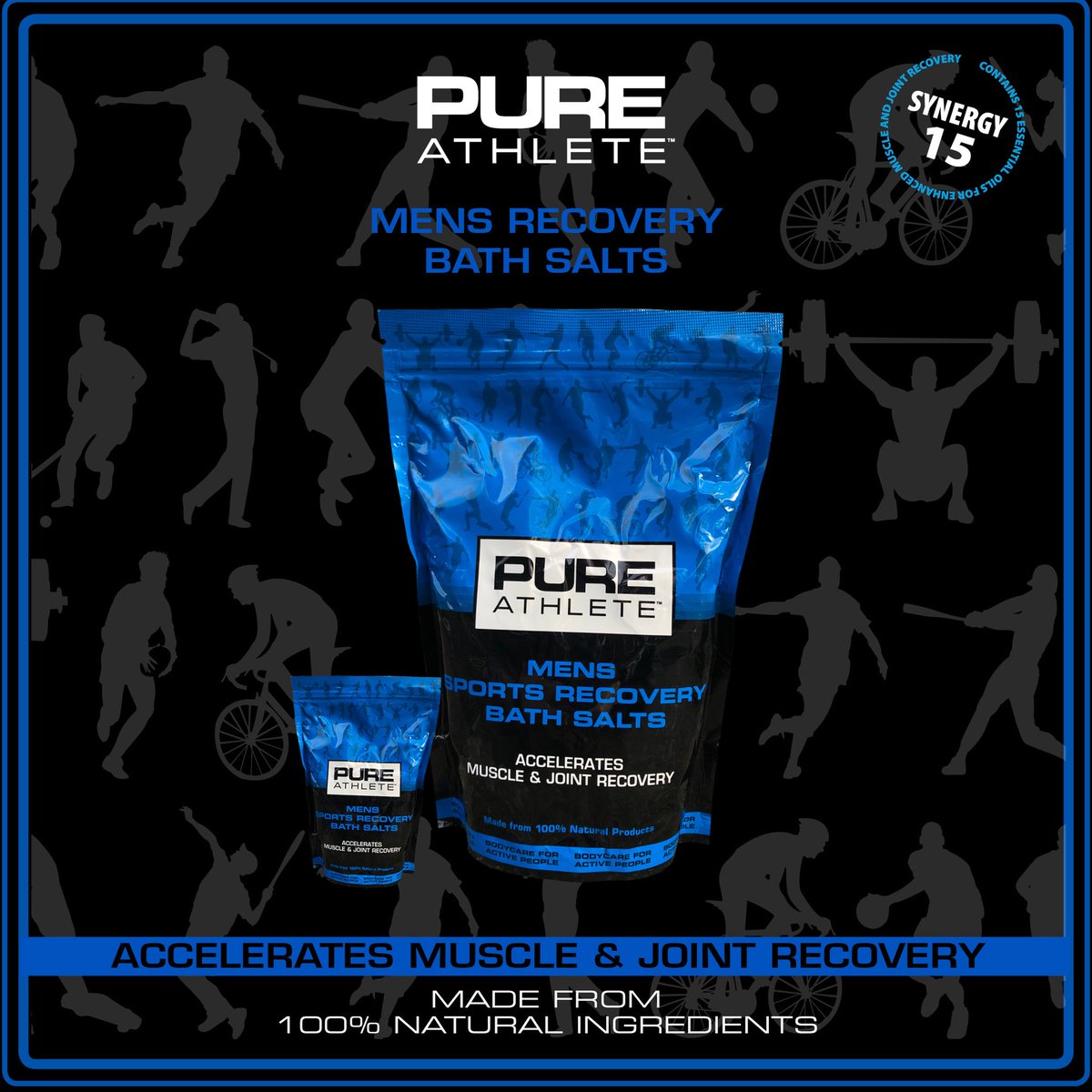 PureAthlete1's tweet photo. If you’re coming to @Thrive_Festival be sure to check out our range of recovery and detox bath salts! https://t.co/xHDYWDqLrK #recovery #wellness #naturalingredients https://t.co/gt6k2UjiO8