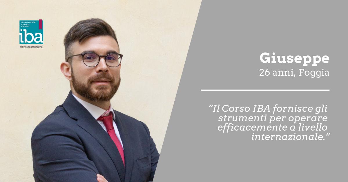 IBAITALY's tweet image. Le parole di Giuseppe. 
"Il Corso IBA fornisce gli strumenti per operare efficacemente a livello internazionale."
Competi sui mercati globali: scopri come su su ibacademy.it  o unisannio.it 

#ThinkInternational #IBAcademy #IBAlumni