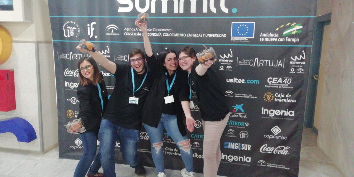 fundacionupo's tweet photo. Packto, Palavilla y Tramitoff ya están defendiendo sus ideas de #negocio en #IdeasFactorySummit, el mayor evento de emprendimiento de Andalucía. 👏👏👏 https://t.co/YuePnmbY2v