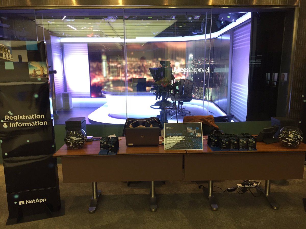 NetAppUK's tweet photo. NetApp Financial Services Summit is underway in London. It is shaping up to be a superb event! #FSSummit https://t.co/3NRkwxKIL8