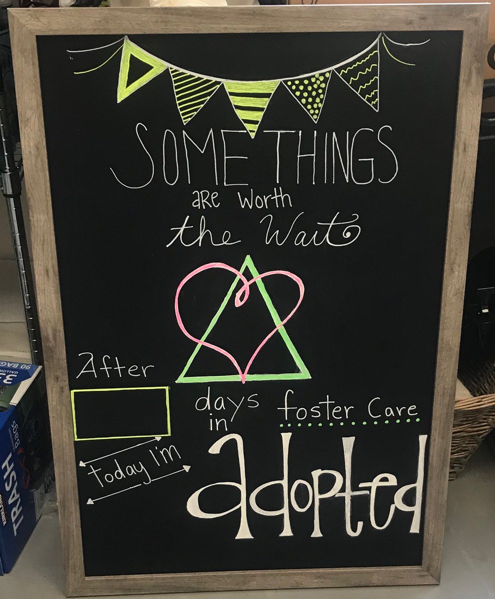 lookoutcoffeesa's tweet photo. We have a special customer adopting three young children today! Thanks to our worship pastor Gabe for making this sign! We love sharing special moments with you all and being apart of your lives! #communitybuilding #coffeeforacause #espressoforacause #sacoffee #satx #nonprofit https://t.co/YiPhH7Wwtw