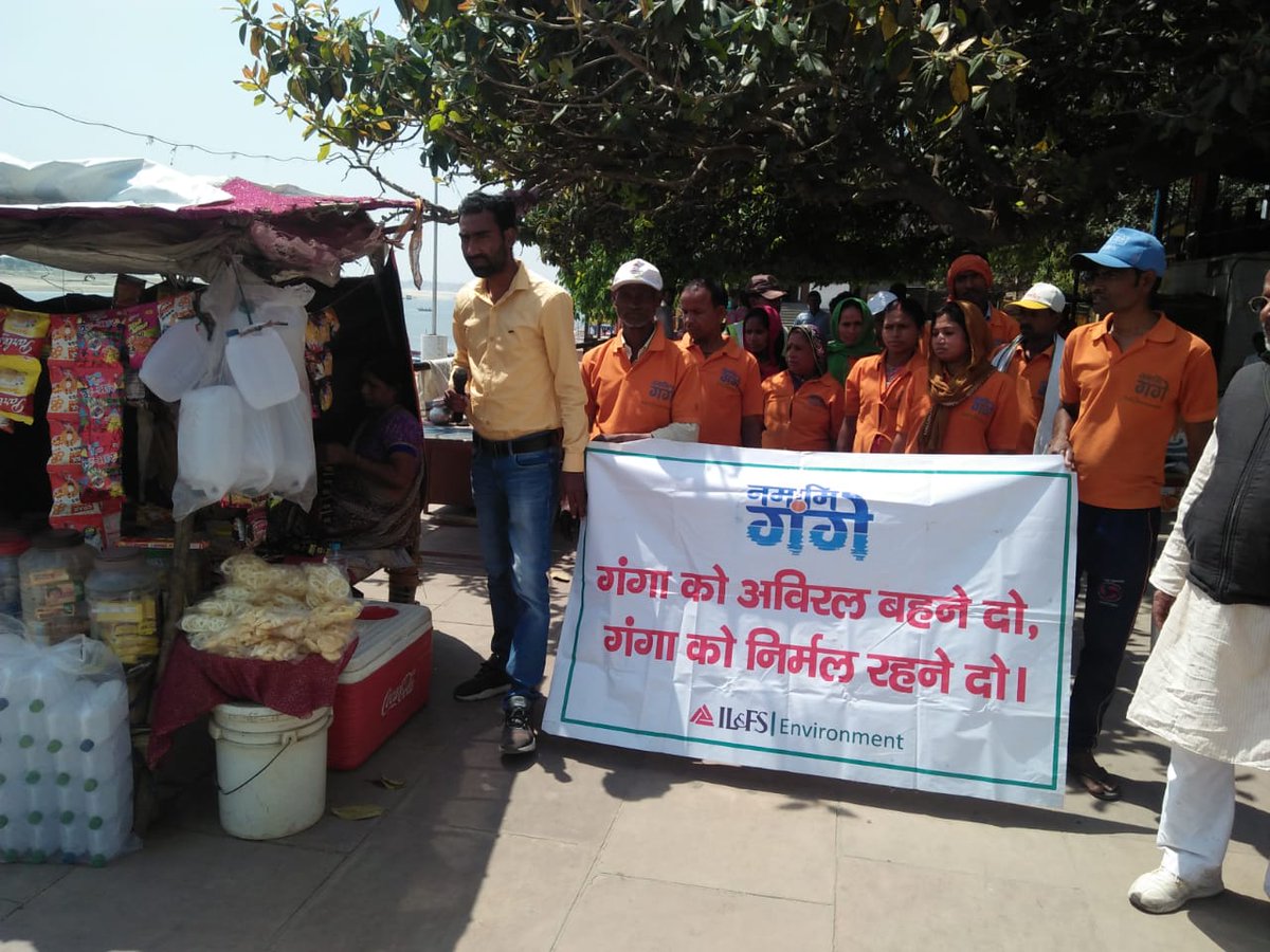 IL&FS Swachh Kashi tweet media