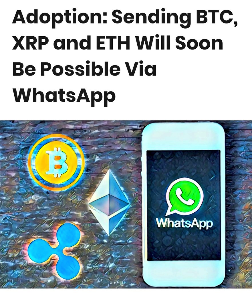 XRP_Canada's tweet photo. What was once deemed impossible has now become possible.

Beta testing to start in a month. This opens the gate for billions. Amazing news for XRP and other digital assets. 

#xrpcommunity #xrparmy #xrpthestandard #cryptocurrency #crypto #RippleNet #XRP #xRapid https://t.co/AVqcJD9UTz