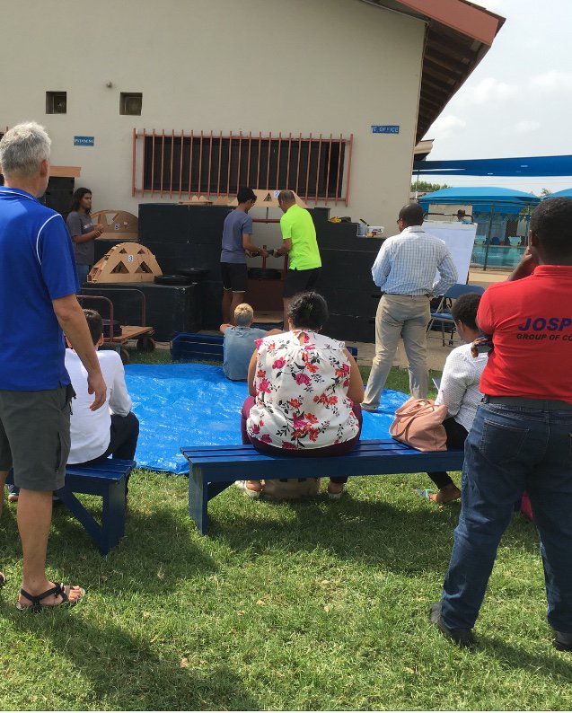 LCSGhanaMS's tweet photo. Grade 8 / Year 3 MYP Design students conducted bridge testing at the @MakerFaire today! Which bridge design will support the most weight? #LCSroar #inquiry #LCSLeads #LCSMakerFaire https://t.co/Wnr4fgHEO1