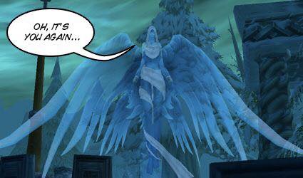 wowisclassic's tweet photo. Do you think you'll see this angel often in classic wow? 😂#wowclassic #classicwow #warcraft #vanillawow #wowisclassic https://t.co/95IF1r11Bd