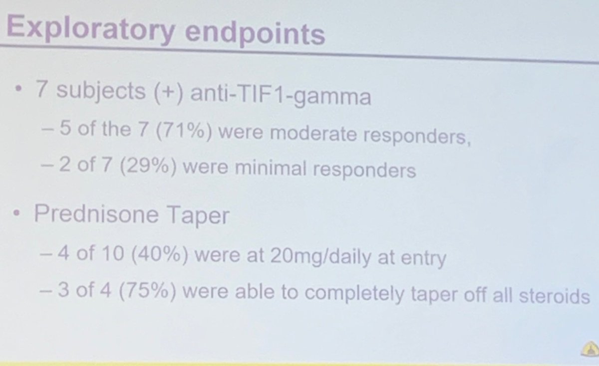 PatelAarat's tweet photo. Xeljanz off-label for refractory DM. Potential emerging treatment. #GCOM19 https://t.co/HCsxv4L8vB