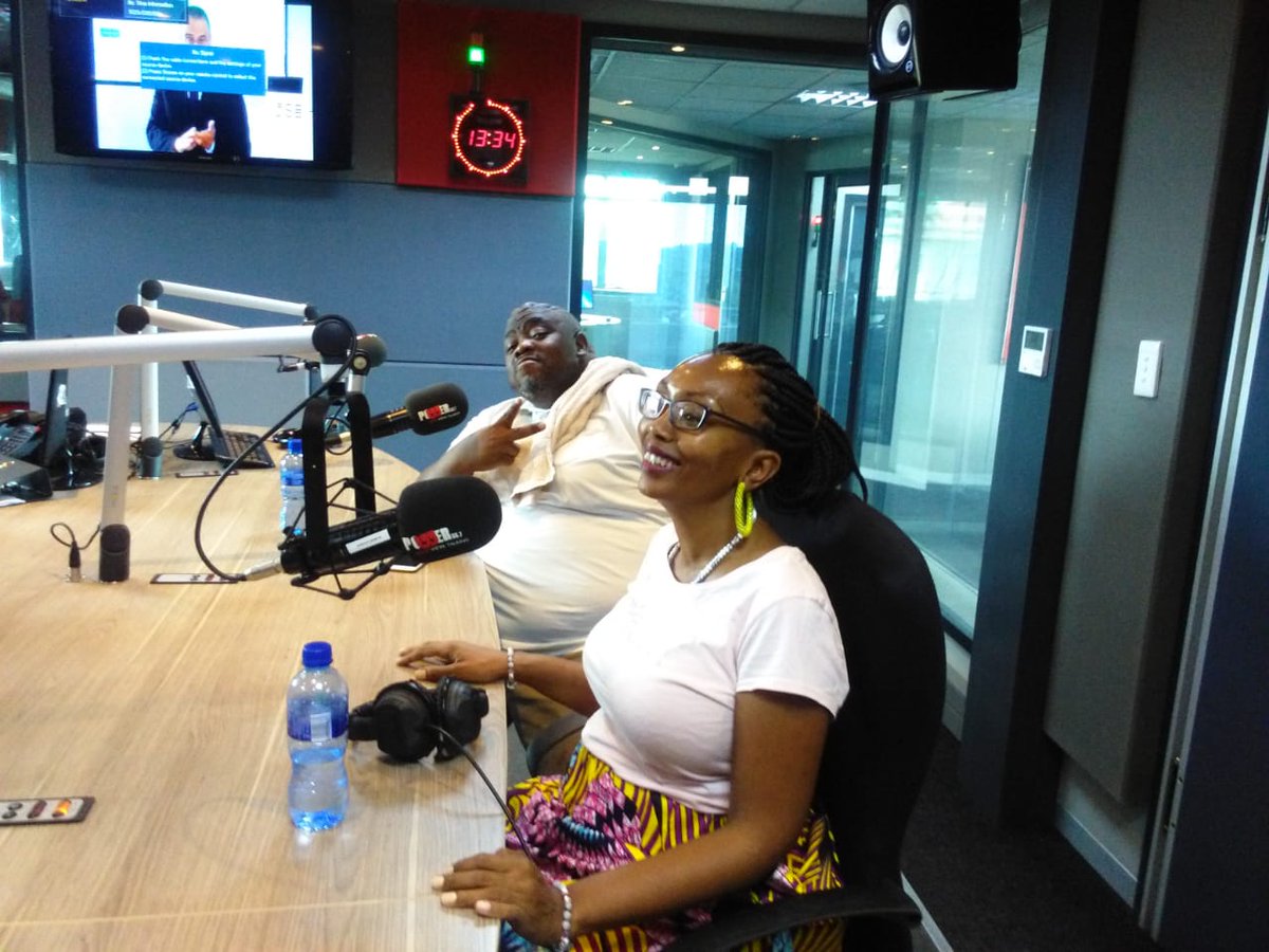 Powerfm987's tweet photo. [ON AIR] @MsAphelele speaks to @MokopiShale and @NkanyisoBhengu about the  #LoveLivesHereMovie #POWERLunch https://t.co/neTV5L9SZy