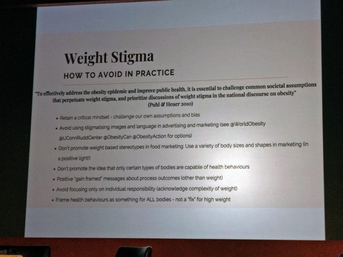 NIINutrition's tweet photo. Our first speaker @HelenlouWest gave an excellent review of Non-Diet nutrition and weight stigma. So many important considerations for all nutrition professionals #NIIFoodForThought https://t.co/DVTYJSfSvo