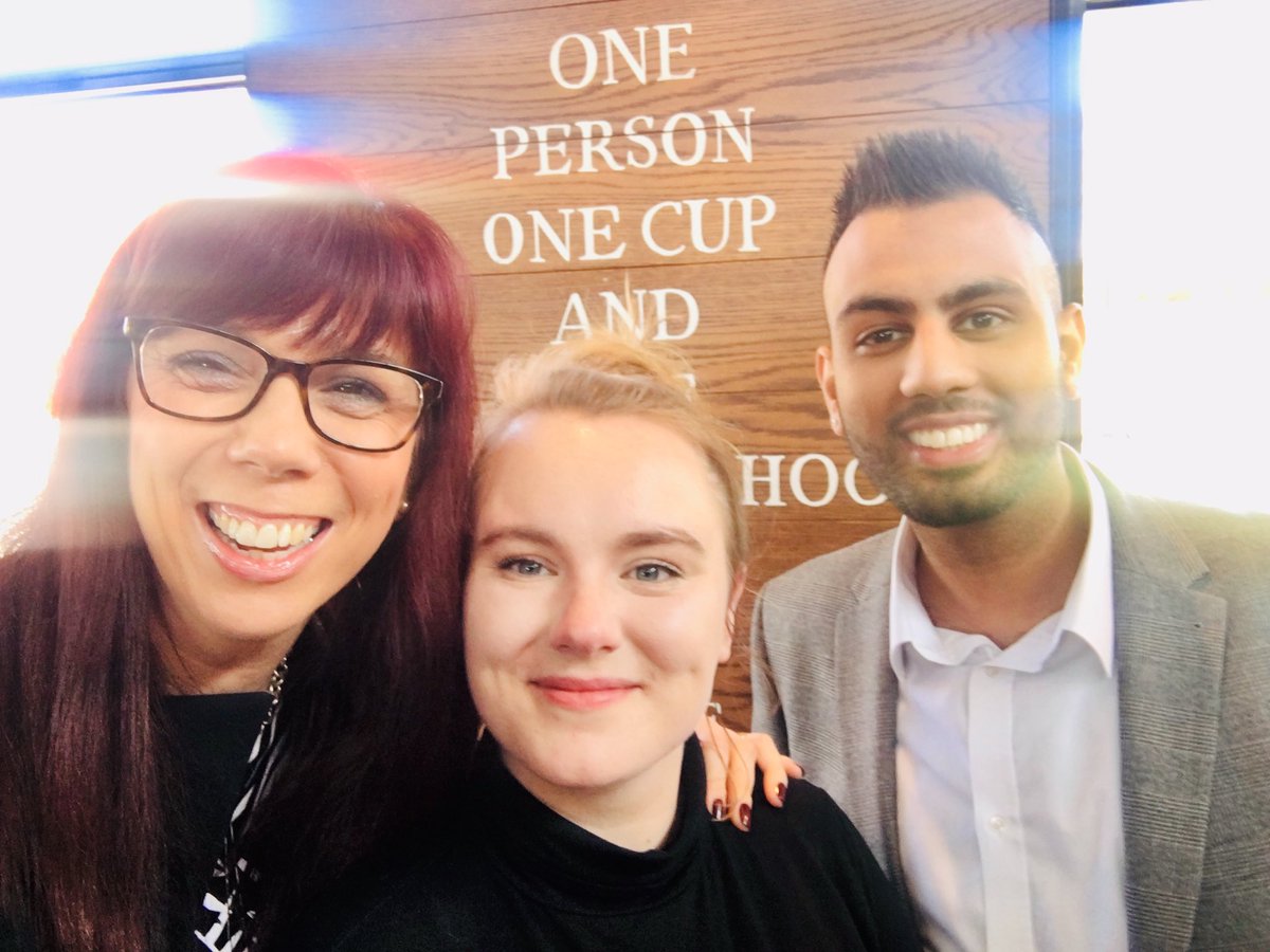 Stunning start to my day... such a lovely visit with Amy and her team ⁦<a href="/EuroGaragesLtd/">EG Group</a>⁩ at Holditch. Thank you for everything you do. You should be very proud ☕️💚☕️⁦<a href="/harj299/">Harjinder</a>⁩