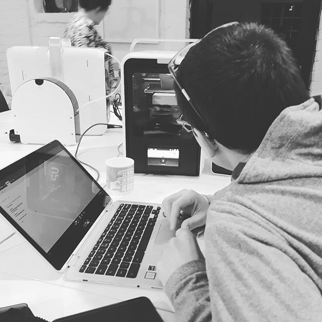 D_Lab_Studios's tweet photo. Last nights 3d printing workshop was a blast - lots of coffee, cake, and ABS was consumed and the team produced some nice prints experimenting with layer thickness and speed. We can't praise the #upmini @tiertime printers enough - they really make 3D pri… https://t.co/NGAJSLlzTC https://t.co/z4zaFR90Id