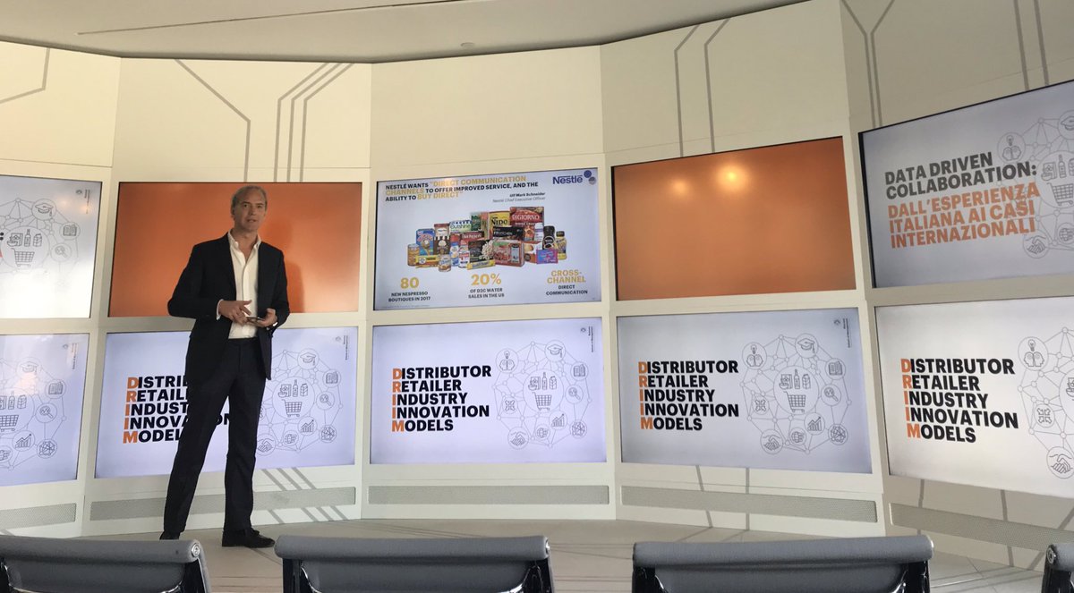sdabocconi's tweet photo. Alessandro Zanotti di @Accentureitalia nel suo intervento parla di aziende CPG ed ecosistema digitale #DRIIM #ACINMilan https://t.co/pMcgjgJ4Sw
