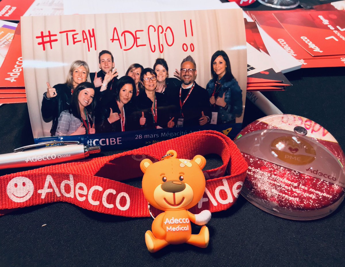 BPanchart's tweet photo. #TeamAdeccoAmiens #adeccoonsite #adeccosolutions #adeccomedical #adeccopme #PCPAdecco ... La Team Adecco  au #CCIBUSINESSEVENT @bregereaurelie ⁦@CharlotteArlot⁩ ⁦@AdeccoFrance⁩ https://t.co/QISu4htlKs