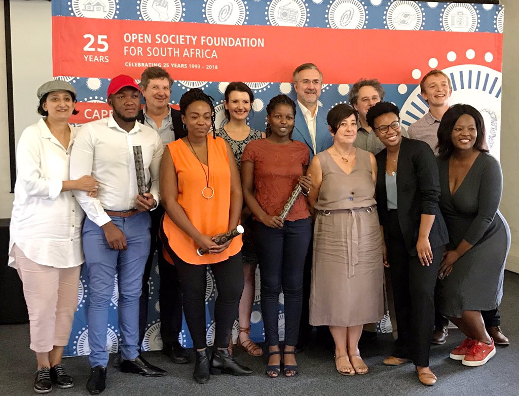 Dinesh Balliah (@dineshballiah) on Twitter photo Congratulations to the <a href="/osfsa/">Open Society Foundation for South Africa</a> <a href="/Journ_SA/">Wits Centre for Journalism</a> <a href="/Rhodes_Uni/">Rhodes University</a> investigative journalism fellows. A wonderful collaboration to advance the #InvestigativeJournaliam space in the country. Congratulations to the <a href="/osfsa/">Open Society Foundation for South Africa</a> <a href="/Journ_SA/">Wits Centre for Journalism</a> <a href="/Rhodes_Uni/">Rhodes University</a> investigative journalism fellows. A wonderful collaboration to advance the #InvestigativeJournaliam space in the country.