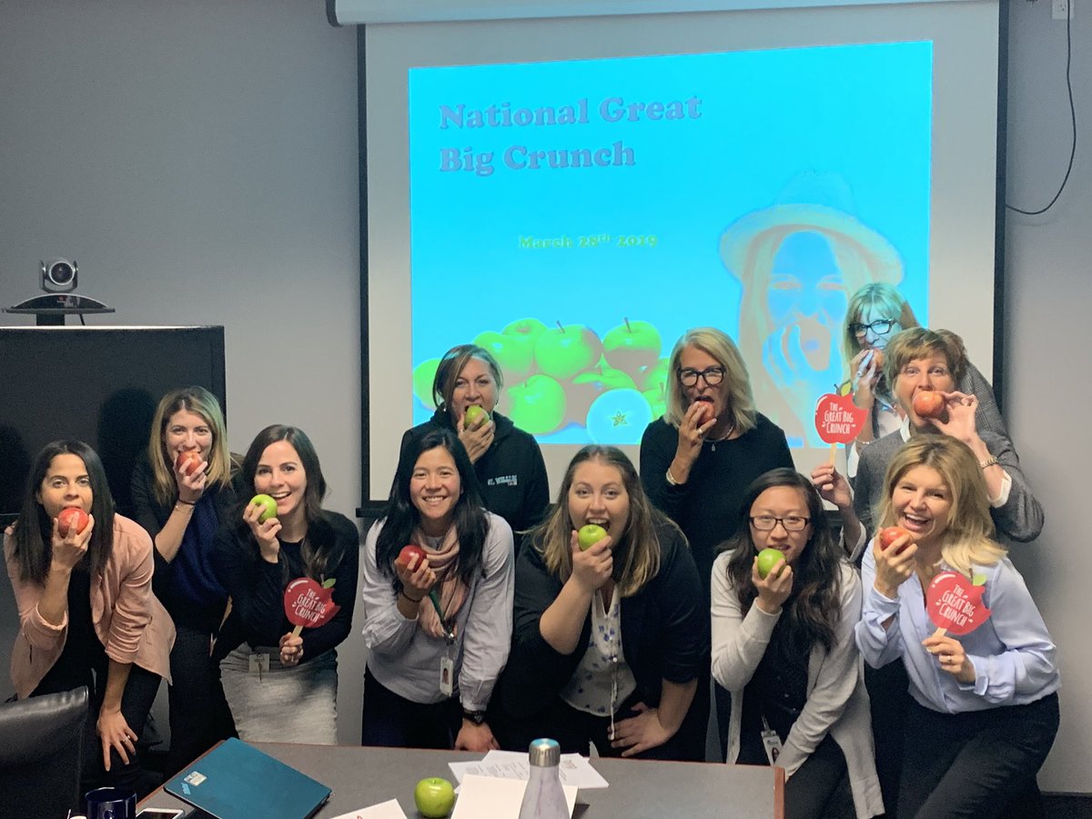 It’s National #GreatBigCrunch day! Our local community planning committee is proud to take part in this day to bring awareness and make noise for healthy school food ! #NationalSchoolFoodProgram #MissionStudentNutrition