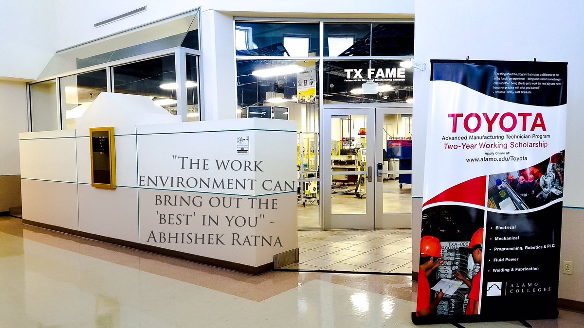 TX_Fame's tweet photo. The Work Environment Can Bring Out The Best In You - Abhishek Ratna  #toyota #HEB #Joyson #CPSEnergy #toyotetsu #stphillips #AMT https://t.co/O1mmILv8rZ