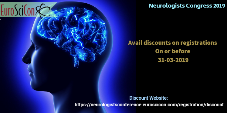 NeurologistMeet's tweet photo. Do not miss this discount prices. Register on or before 31-03-2019 and avail the best discounts please visit this discount link: https://t.co/aqDEk3oTJg and register soon. Tracks include #neurology #neurologists #psychology #braindiseases #neurologistsc2019 #braindeath #neurons https://t.co/s0tp68Ydbl