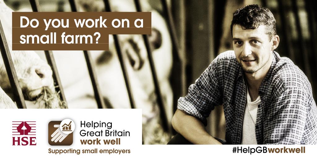HSE inspectors are visiting small businesses across the country and we have a useful guide to help farmers know what they're looking out for. "What a good farm looks like" can help you #WorkRight and prepare for our inspections:  goo.gl/nRhT8g