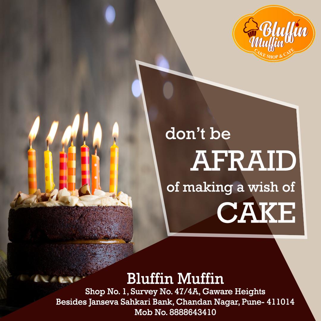 bluffinmuffin2's tweet photo. Always do what you are afraid to do. Just make a wish of the cake so that we can bake for you and make your wish come true.🥰

#cake #pastry #cakeshop #bluffinmuffin #pune #cakeshoppune #cakeoftheday #celebration https://t.co/izL57Ncrah