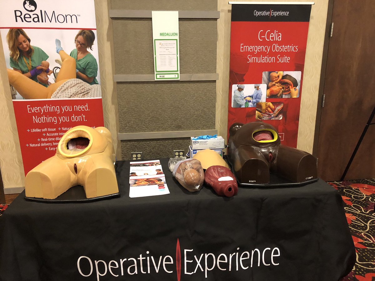 SuzTorRob's tweet photo. If your attending the Tennessee Simulation Alliance stop by and check out @opexinc Operative Experience! #thinkreal #ccelia #emergencyOB https://t.co/E6qtcEfr9O