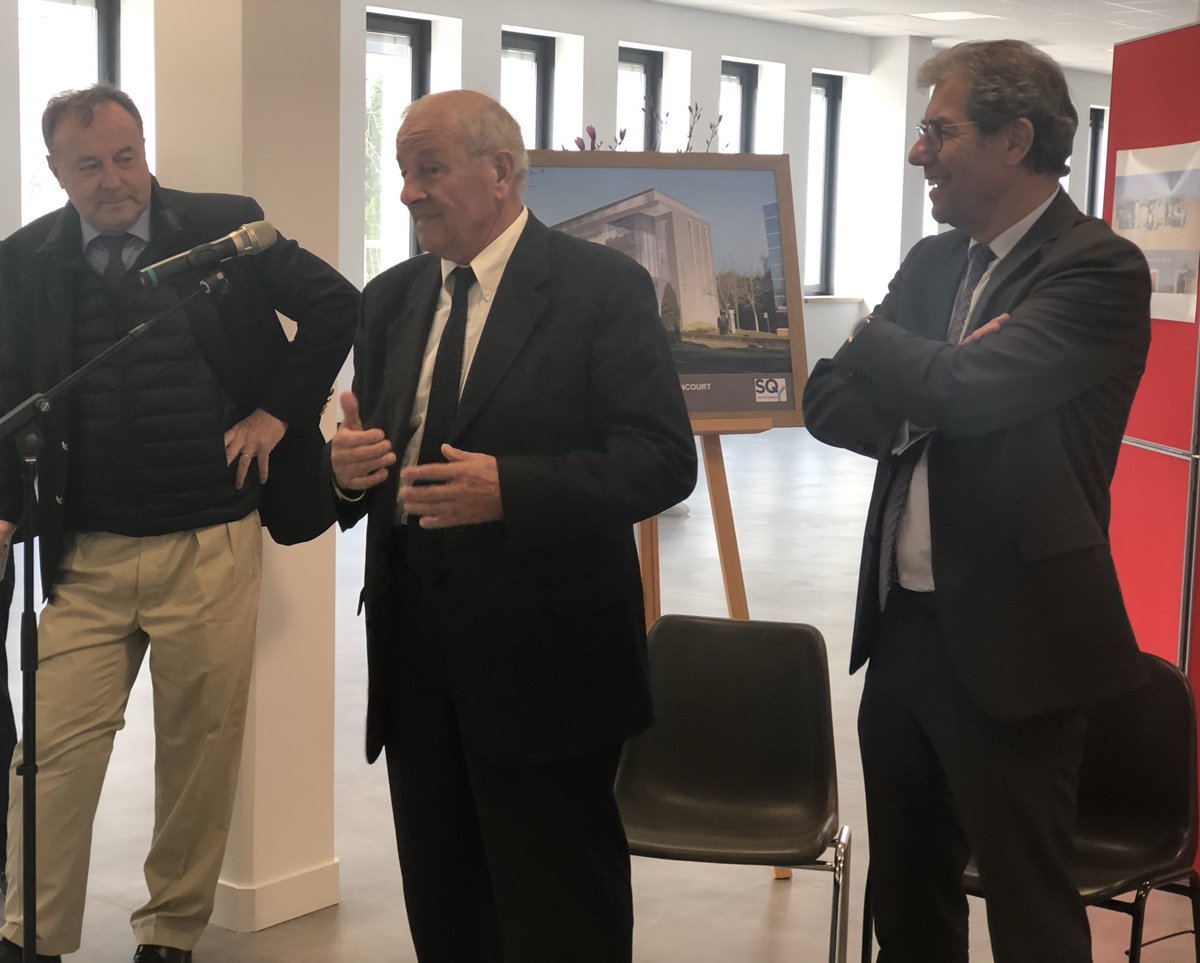 sqy's tweet photo. .@JMFourgous « Sous l’impulsion de #SQY et des promoteurs, ces opérations sont l’occasion pour nous de mettre à niveau notre offre afin de répondre aux nouvelles exigences des entreprises comme le développement durable et le confort de vie des salariés. » #ProximaV https://t.co/O6dcmDwX3K