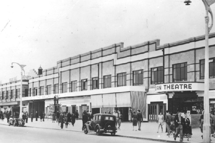 A great picture the old Empire, Arcadia  building  in Morecambe taken in the 40's