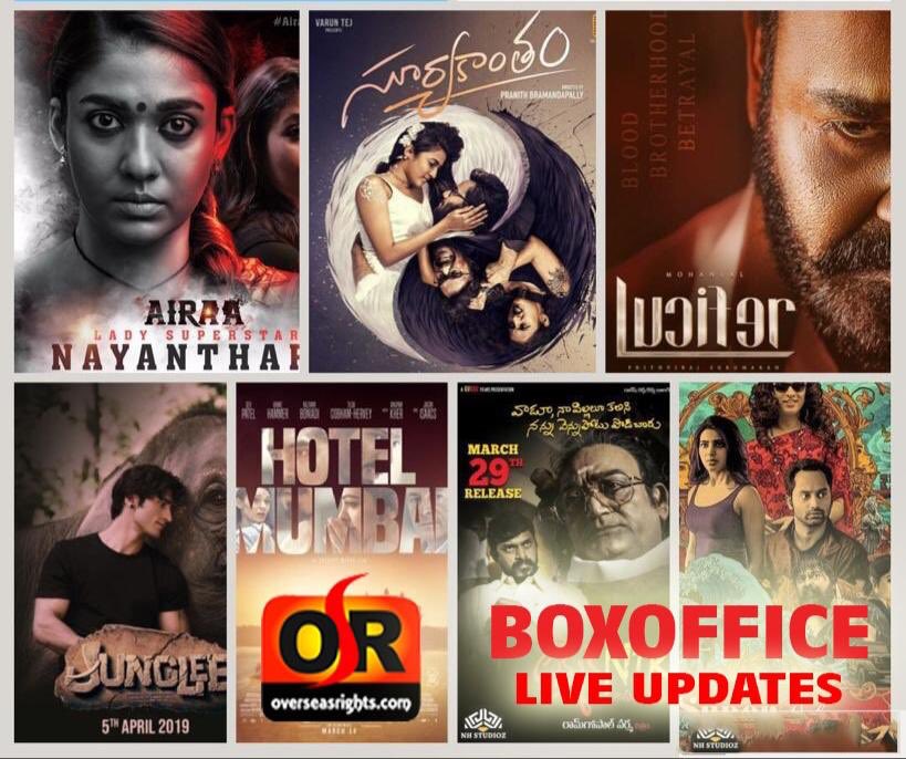 Overseasrights's tweet image. #USA 🇺🇸 BoxOffice #PremiereShows 
Early Morning PreSales at 8AM EST

#LakshmisNTR - $4566 from 22 Locs

#Suryakantam - $20 from 1 Loc 

#Lucifer - $9,423 from 6 Locs

Follow @Overseasrights For real-time Live BoxOffice Updates from #USA 🇺🇸