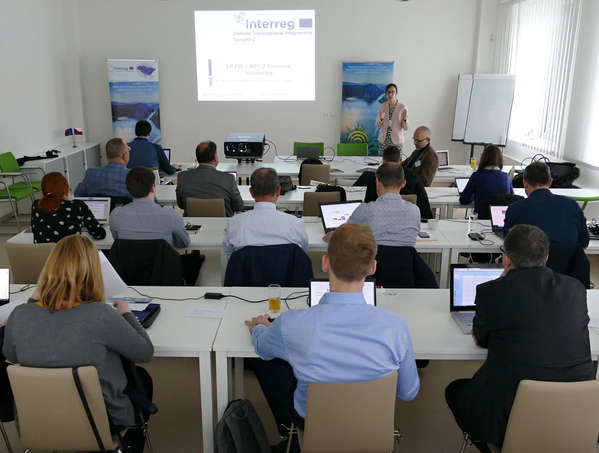 InnoHPC's tweet photo. 5th Steering Committee Meeting and Partnership meeting took place in Ostrava, Czech Republic. It was organized by IT4Innovation at VŠB – Technical University of Ostrava. Report and photogallery: 
https://t.co/LbULKTA3KZ

#innoHPC #Interreg #Danube 
@INTERREGTweets https://t.co/JV5deQ3jUV