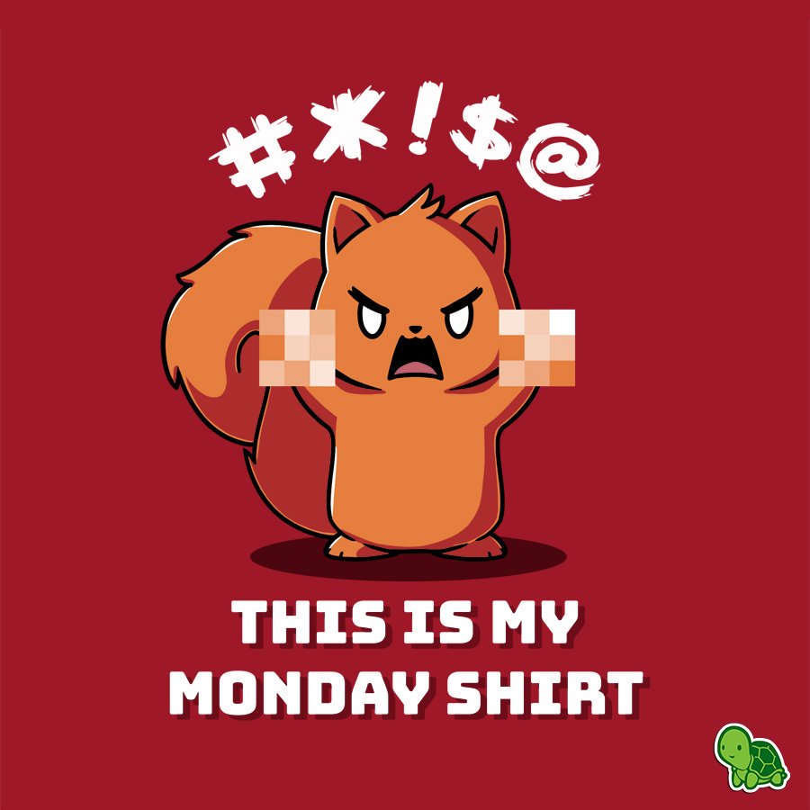JayFromTheBurgh's tweet photo. Just to properly credit: my usual avatar of Flamethrower Squirrel &amp; new avatar of double duece Squirrel are both by @teeturtlenews Their shirts are awesomely cool &amp; comfortable! Buy a whole closet's worth like our house. https://t.co/87DZ18qvB3