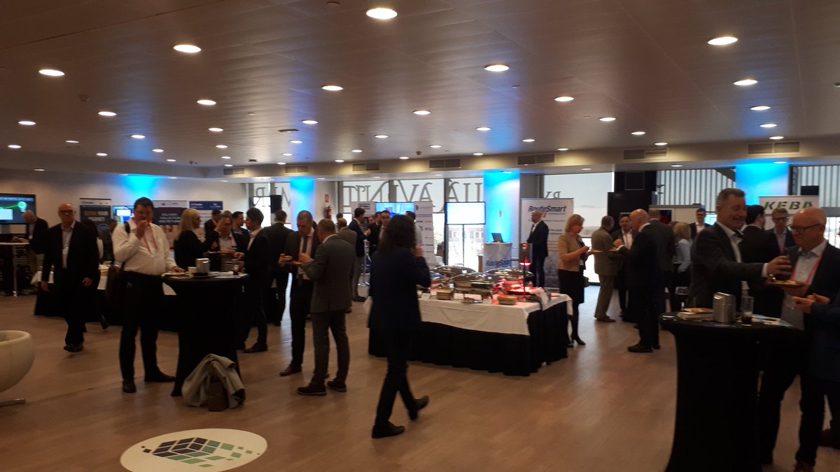 IntegratedSkill's tweet photo. Last day of @Lead_Logistics Post & Parcel event, Madrid. Last mile challenges being discussed by parcel & mail companies, as well as #tech inc #MachineLearning #PostEurope https://t.co/2YRpwimPnD