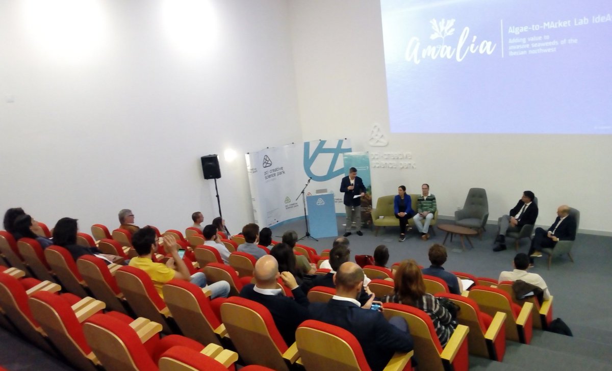 <a href="/projectAMALIA/">AMALIA project</a> Industry day and final project session at the Creative Science Park, Ílhavo, Portugal

Saturday at Vigo!

<a href="/ESTM_IPL/">ESTM - POLITÉCNICO DE LEIRIA</a> <a href="/UnivdeCoimbra/">Universidade de Coimbra</a> <a href="/ALGAplus/">ALGAplus</a> @INEGIPORTO <a href="/uvigo/">Universidade de Vigo</a> <a href="/questinnovatio/">Quest Innovation</a> #ADEPE <a href="/EU_MARE/">EU Maritime & Fish</a> @EU_EASME