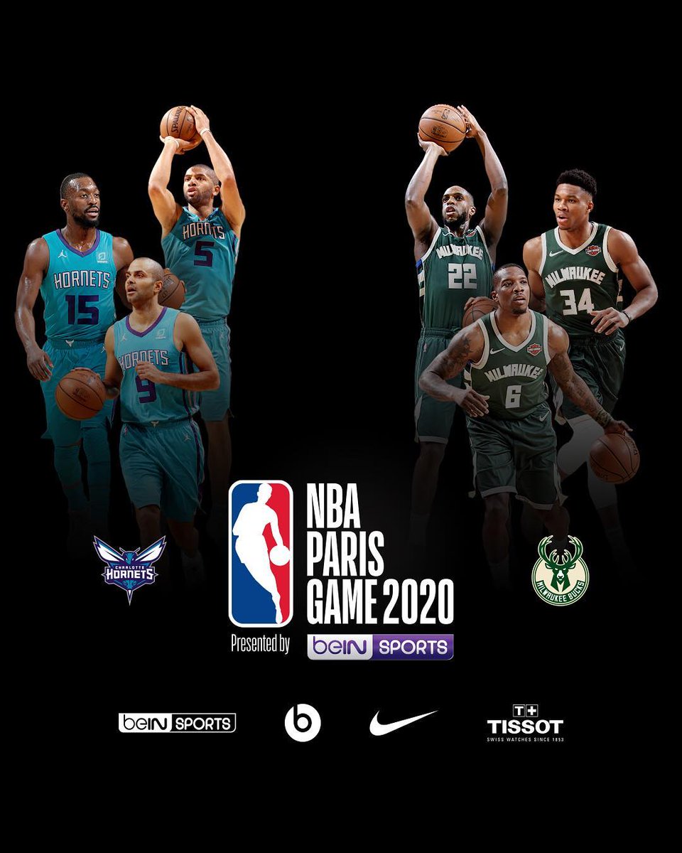 TheHuddleIT's tweet photo. Il 24 gennaio 2020 i Bucks affronteranno gli Hornets a Parigi.

Dopo alcuni anni a Londra la Lega ha deciso di cambiare!

#TheHuddleIt #bepartofTheHuddle #basketball #pallacanestro #NBA #NBAParis #fearthedeer #Hornets30 https://t.co/l2PDh8F6Zv