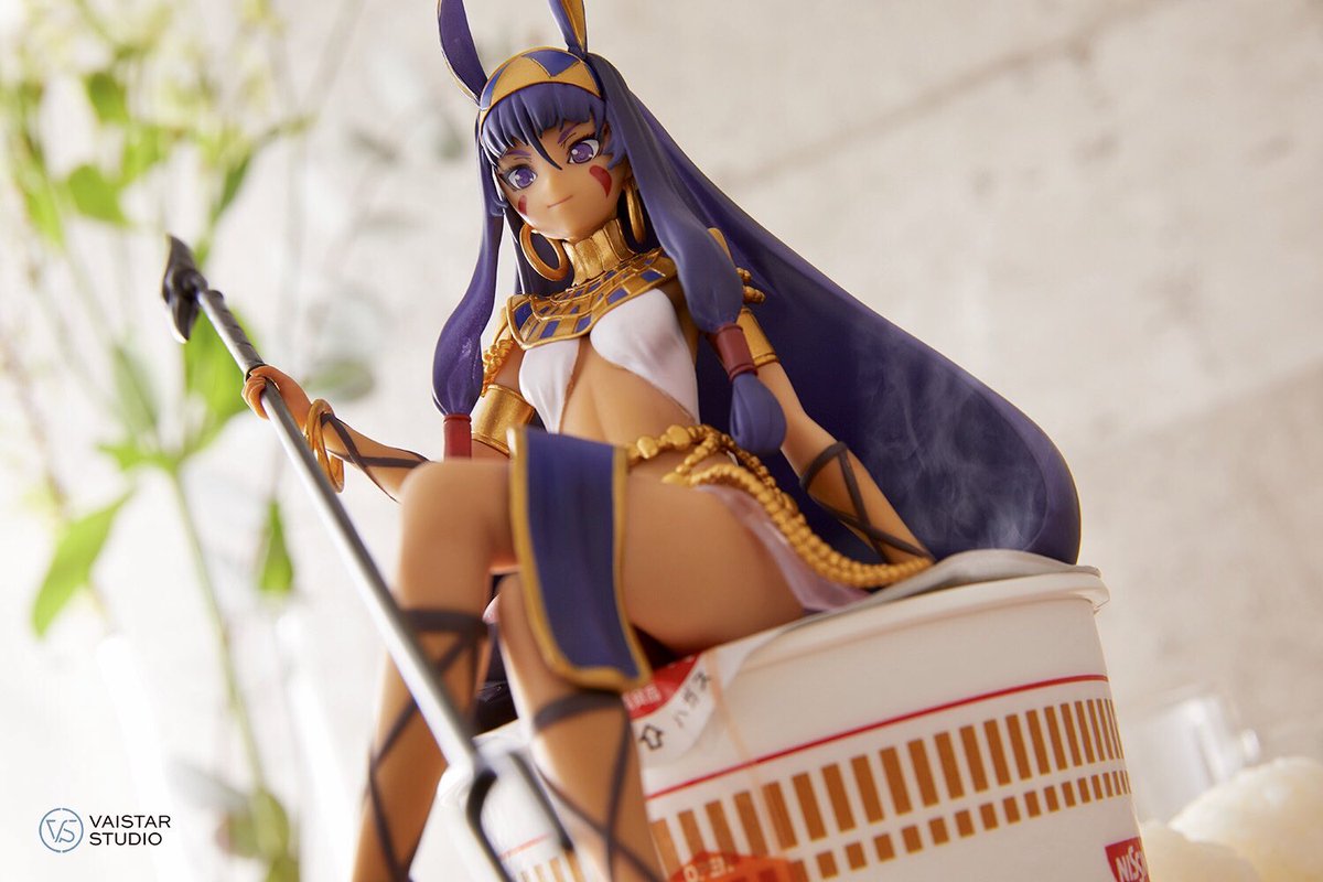 Fate ぬーどるストッパー ニトクリス  3個セット Fate/Grand Order ぬーどるストッパーフィギュア～キャスター