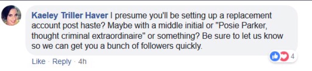 Here is Kaeley approaching Kellie-Jay Keen-Minshull (Posie Parker) after Posie was banned from twitter for hateful conduct, and ex-communicated from WPUK for eugenic and racist leanings.5/?