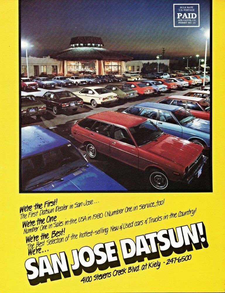 drbandkgb's tweet photo. This was a simpler time for @NissanUSA / #datsun https://t.co/on51NCH0Iz