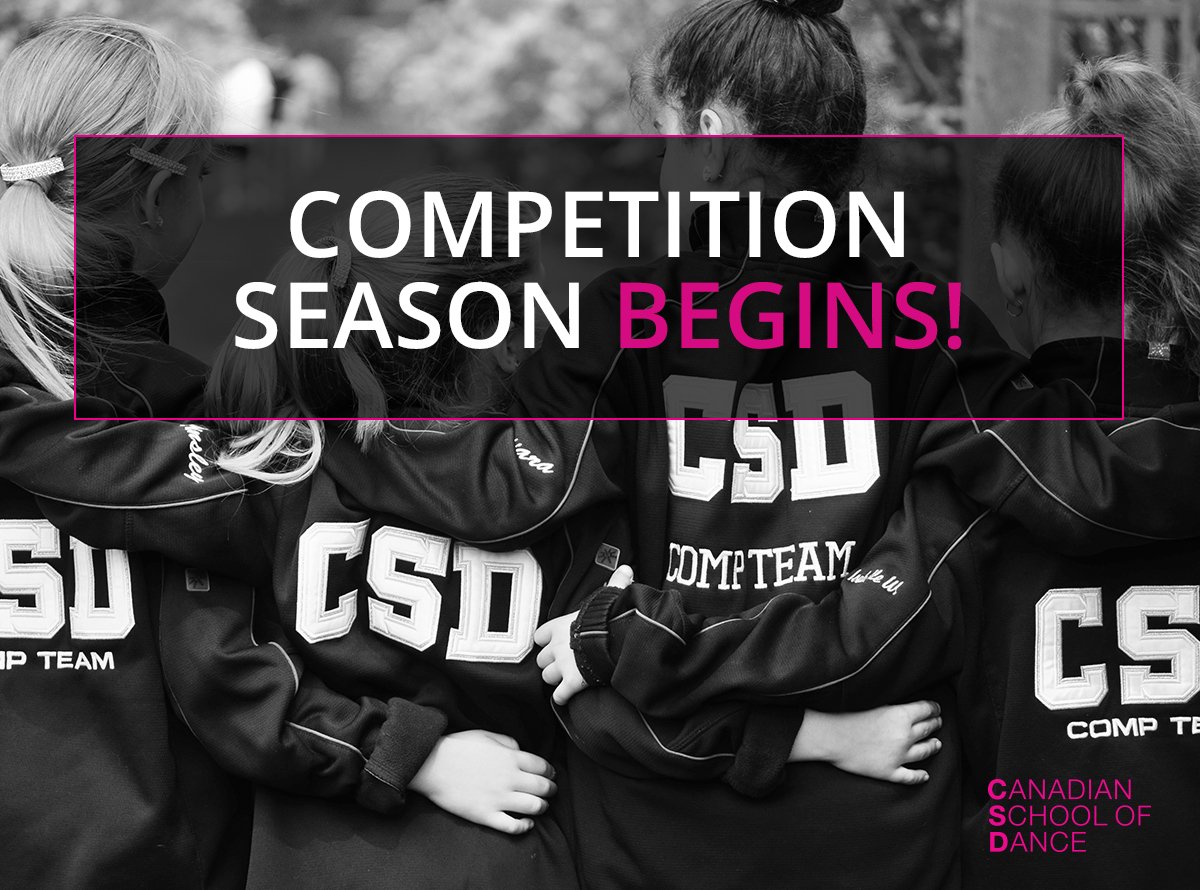 CSDdance's tweet photo. Count down is on! Itβs that time of year again. Good luck to all of our dancers competing at @thisiscandance in Toronto! Drive safe and dance hard! #CSDfamily #LoveOfDance https://t.co/xkMGtJokhd