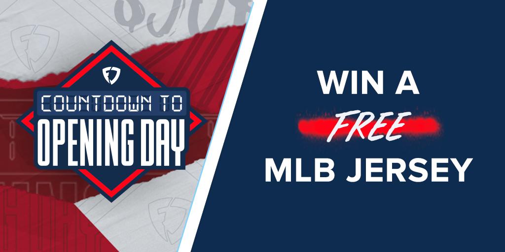 FDSportsbook's tweet photo. #OpeningDay = Giveaway Day!

For a FREE official @MLB jersey of your choice 👀

1️⃣ Follow us @FDSportsbook
2️⃣ RT this post
3️⃣ REPLY with your 2019 World Series Champion

Winner will be notified after 1st pitch of Yankees-Orioles https://t.co/jsrFjgY5OK