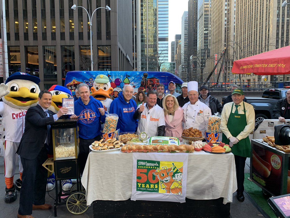 .<a href="/Mets/">New York Mets</a> legends Ed Kranepool and Art Shamsky join us on <a href="/foxandfriends/">FOX & Friends</a> to kick off <a href="/MLB/">MLB</a> #OpeningDay!