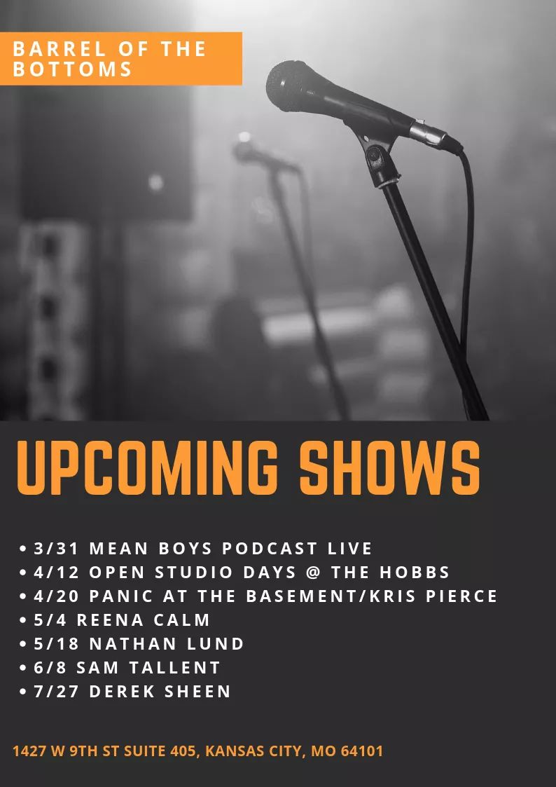 BarrelKC's tweet image. Ooooh by the way! We are booked out thru August. JUST ADDED: @MishkaShubaly and @pogueisfunny on August 7th! Follow for updates and hot takes