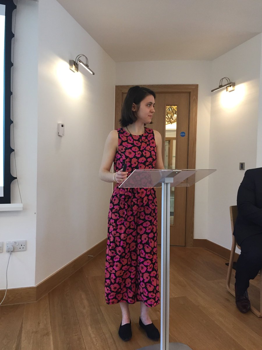MIH_Cam's tweet photo. @BethanJohnson6 starting off her paper on the alleged origins of militant campaign strategies in the troubles #mih19 #cultpol https://t.co/ITyfbaA3vR