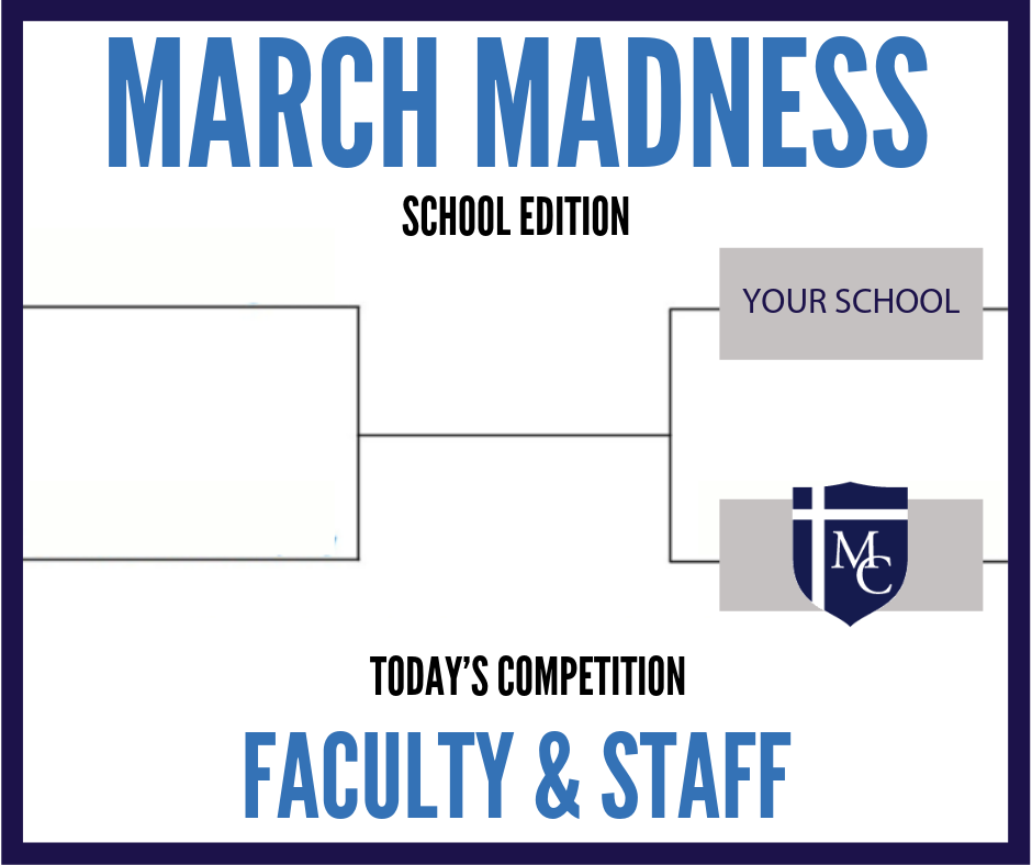 MCHSCrusader's tweet photo. March Madness: How does MC compare to your current school? In our competition today, we highlight the teachers at Morris Catholic. Learn more today by clicking here or coming to an open house. https://t.co/cHCdMd6Lhr https://t.co/VkdxzpWlej