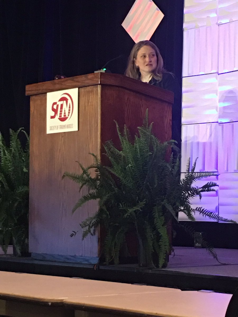 elliotthaut's tweet photo. Imitation is the sincerest form of flattery. Love that Sean Elwell used my @EAST_TRAUMA presidential intro checklist at #TraumaCon2019 @SocTraumaNurses for Prez intro of @SarahMattocks2 #TraumaCon19 #TraumaCon https://t.co/fsd9RKOjav