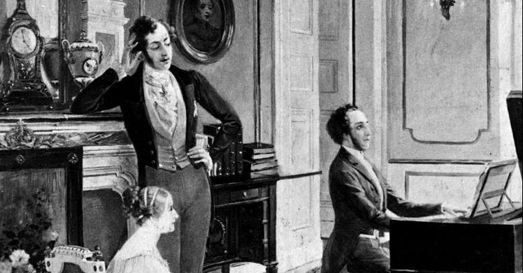 francemusique's tweet photo. Felix Mendelssohn se mit lui-même au piano pour donner la première audition publique de son deuxième Trio. 🎹 https://t.co/oR80zklEDe https://t.co/pKoLCGIgQP