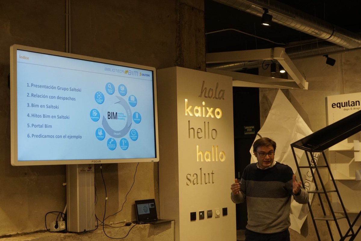 ClusterHabic's tweet photo. Jornada #BIM con @tecnalia, @AgLa4D y #saltoki sobre la implantación BIM en fabricantes, seguimos avanzando con el proyecto #bimdustry https://t.co/jMQDeDNCYJ