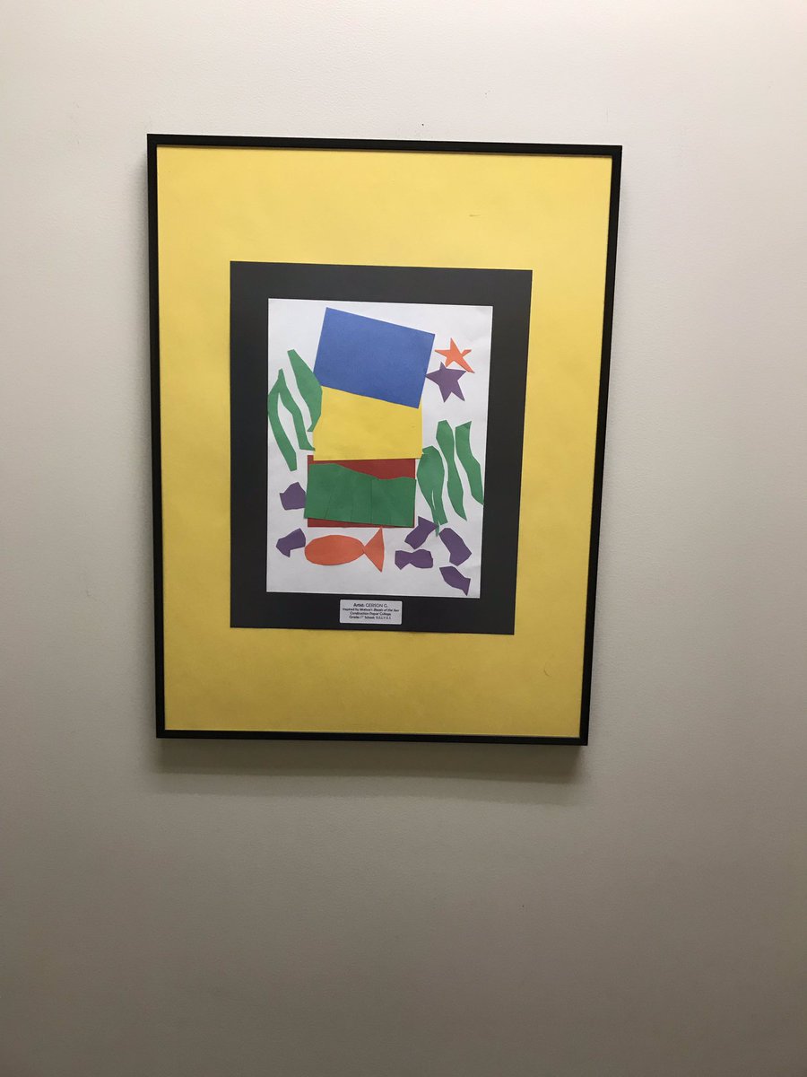 Training at ADMIN today with <a href="/mmwagner76/">Megan HW</a> saw this beautiful art made by my student! He’s a future Picasso! #artmatters #InclusionMatters <a href="/SullyES_LCPS/">Sully ES</a>